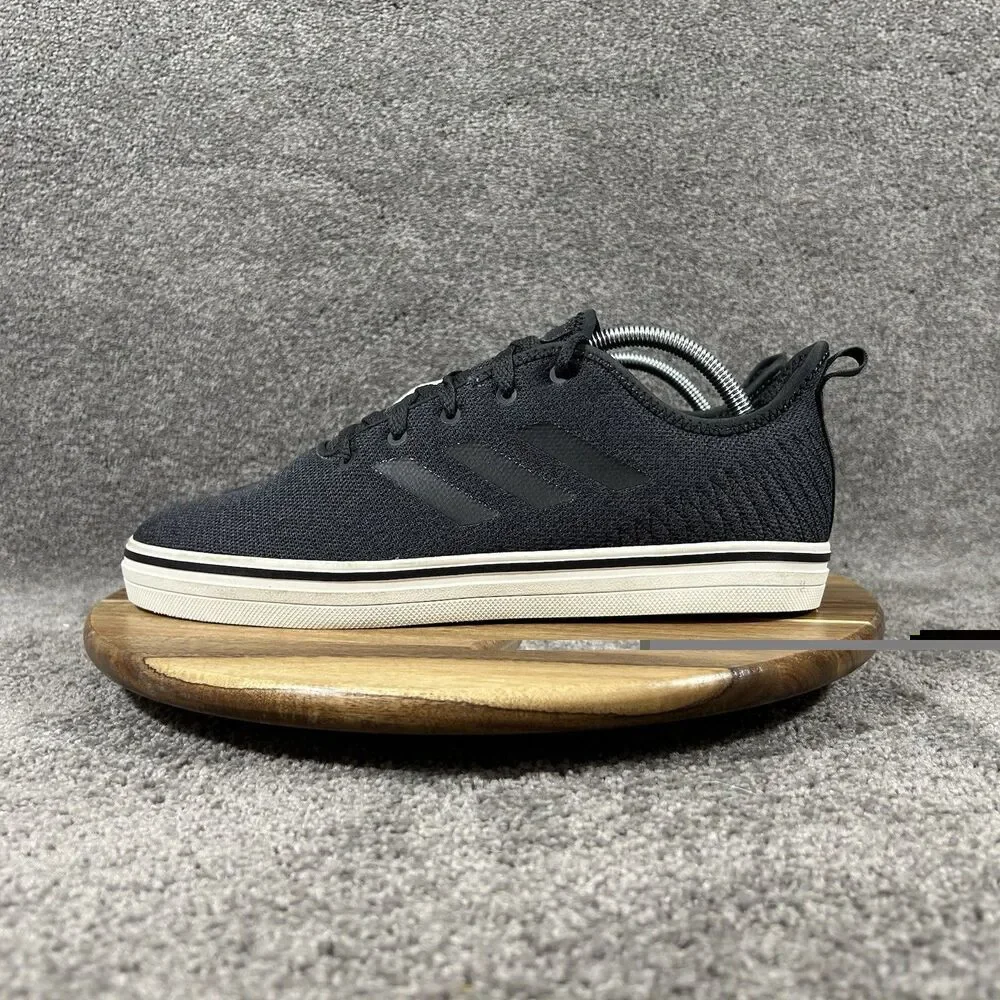Adidas True Chill DA9852 Mens Sz 10.5 Carbon Black Ortholite Casual Skate Shoes